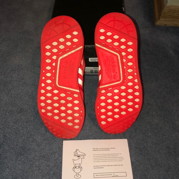 Adidas NMD R1 solar red - Picture 4 of 8